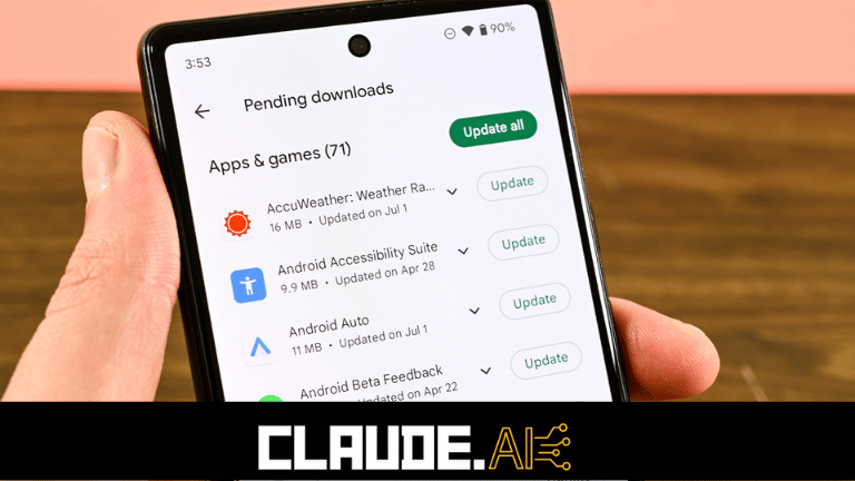 How to Update the Play Store & Apps on Android Using Claude AI