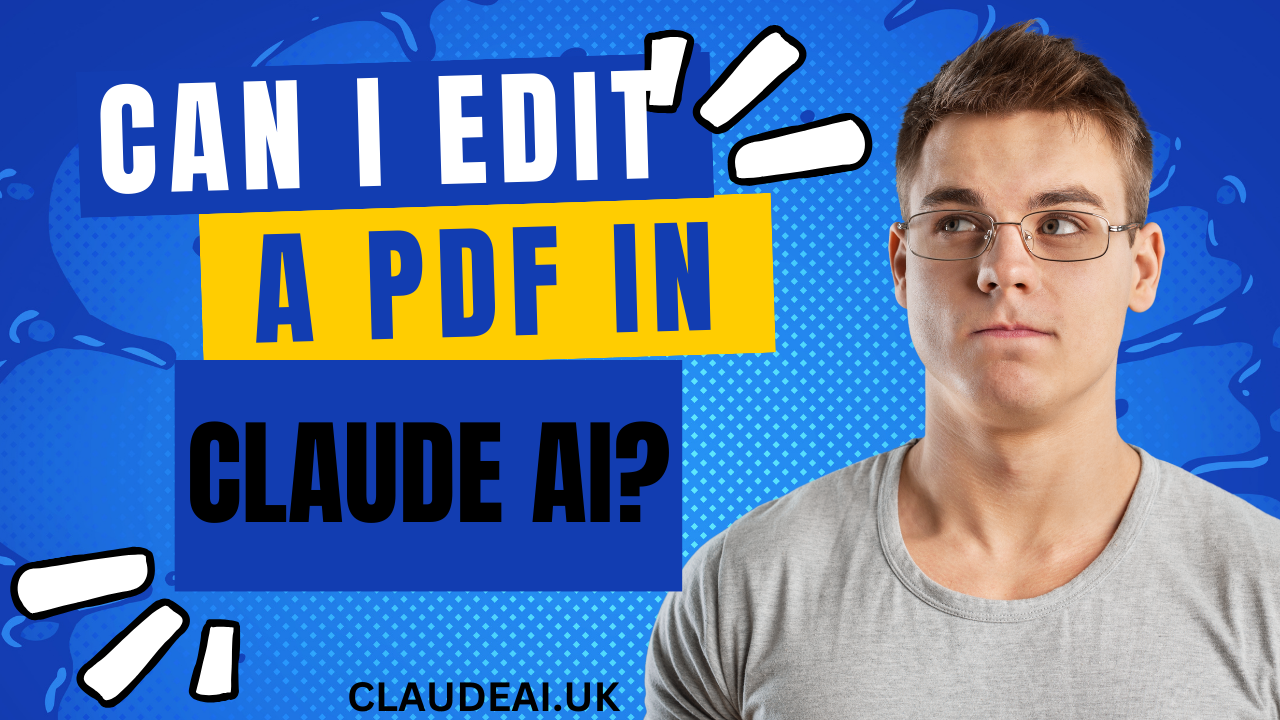 Can I Edit A PDF In Claude AI?