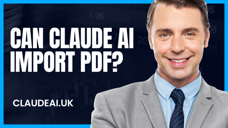 Can Claude AI Import PDF?
