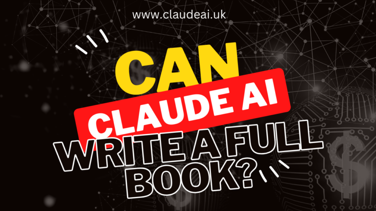 can claude ai write a full book